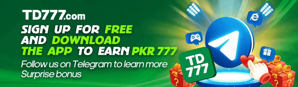 Banner Image with Td777 game information.